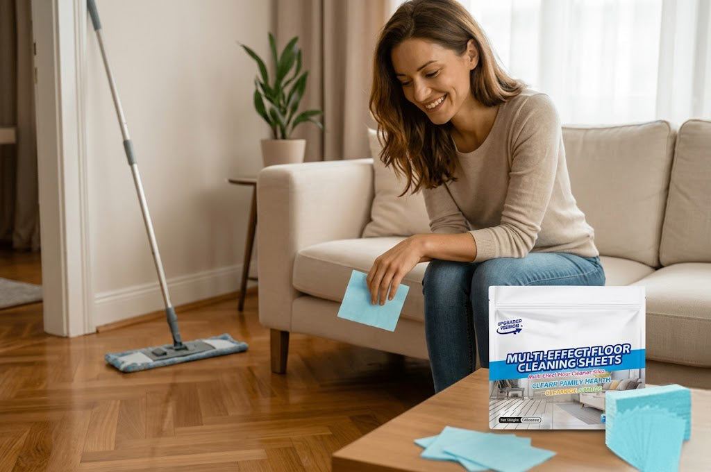 2026 Upgrade: Multi-Surface Dissolving Floor Cleaner Tablets | Pet & Kid Safe
