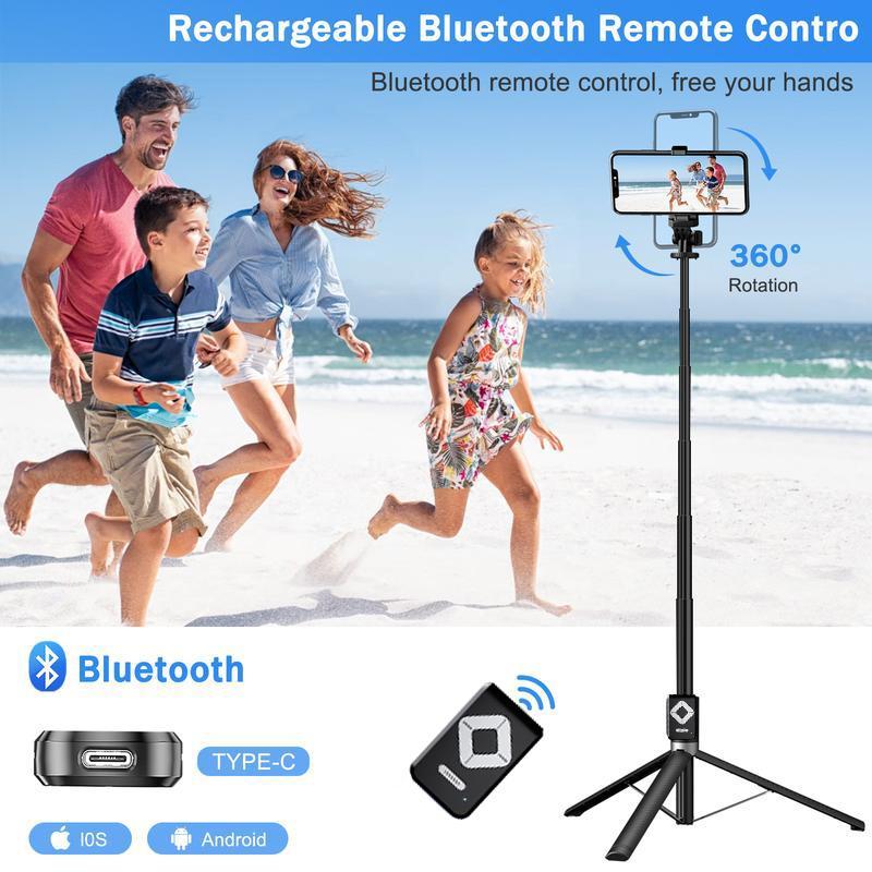 🎁Hot Sale 50% OFF⏳New 6 in 1 Bluetooth Selfie Stick