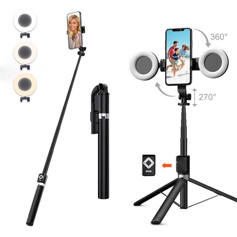 🎁Hot Sale 50% OFF⏳New 6 in 1 Bluetooth Selfie Stick