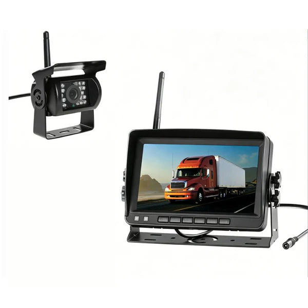 Wireless Solar-Powered Backup Camera System