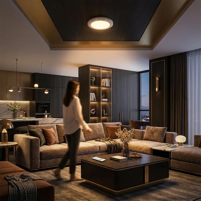 🎁LAST DAY 49％ OFF🔌Rechargeable Magnetic Wireless Motion Sensor Ceiling Light with Remote💡