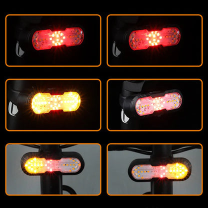 ⏰🔥LIMITED TIME 50% OFF! ✨Smart Bike Safety Light with Wireless Remote Control