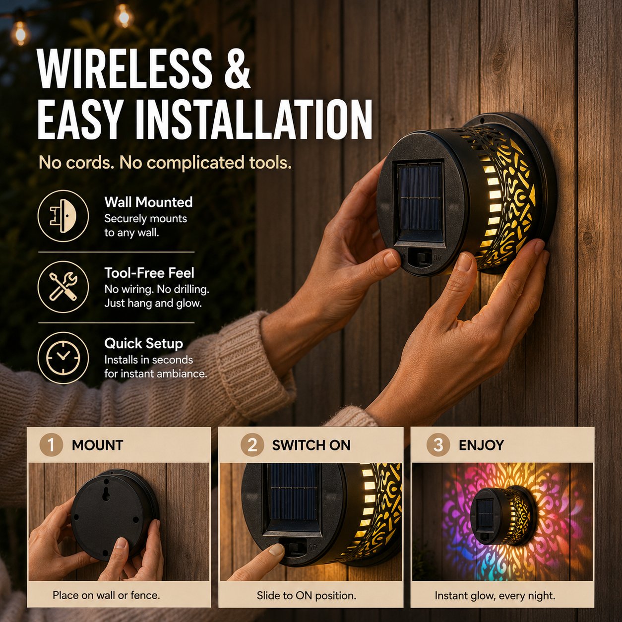 ⚡2026 New Solar Mandala Lights