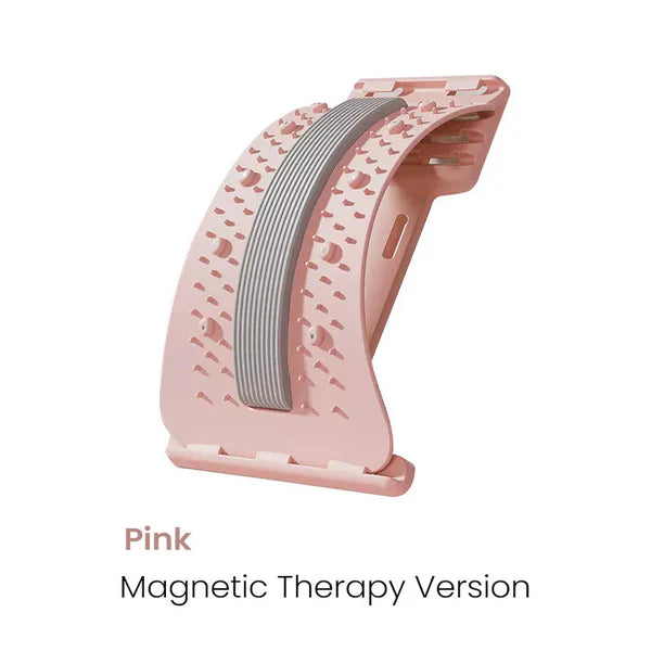 Premium Magnetic Lumbar Stretcher – Gentle Acupressure Massage, Breathable Fabric