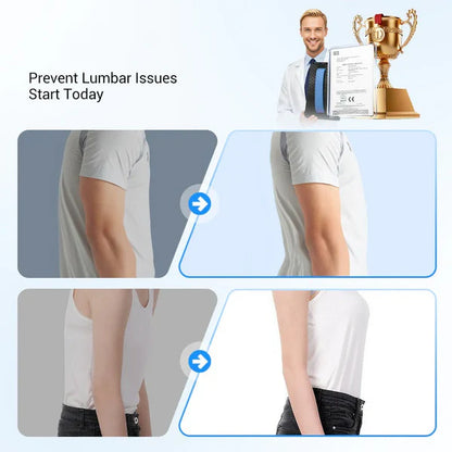 Premium Magnetic Lumbar Stretcher – Gentle Acupressure Massage, Breathable Fabric