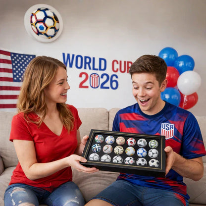 🏆 Handcrafted Mini Soccer Ball Collection (1970–2026) – 2026 World Cup Sale🔥 Up to 50% OFF!
